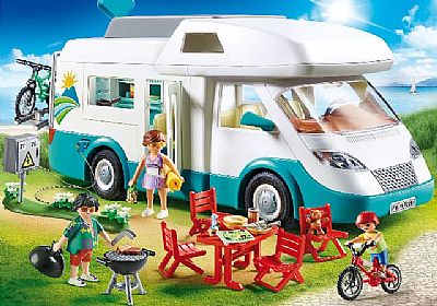Playmobil Αυτοκινούμενο Οικογενειακό Τροχόσπιτο 70088