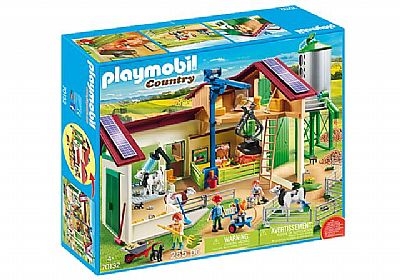 Playmobil Μεγάλη Φάρμα Με Ζώα Και Σιλό 70132