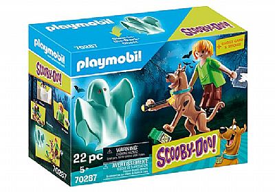 Playmobil Scooby-Doo! Ο Σκούμπι Και Ο Σάγκι Με Ένα Φάντασμα 70287
