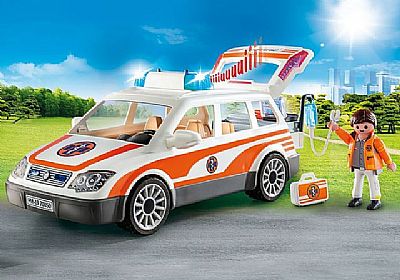 Playmobil Όχημα Πρώτων Βοηθειών 70050