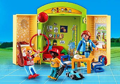 Νεο Playmobil Play Box Νηπιαγωγείο 70308
