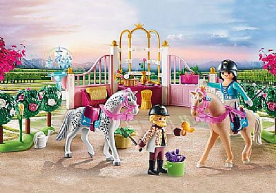 Playmobil Princess Μαθήματα Ιππασίας Στον Βασιλικό Στάβλο 70450