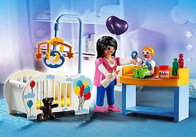 Playmobil City Life Βαλιτσάκι Βρεφικό Δωμάτιο 70531