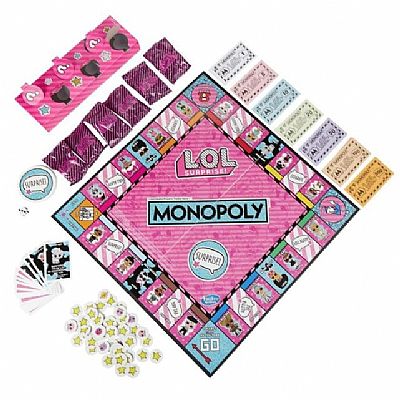 Hasbro Monopoly L.O.L.Surprise Επιτραπέζιο E7572