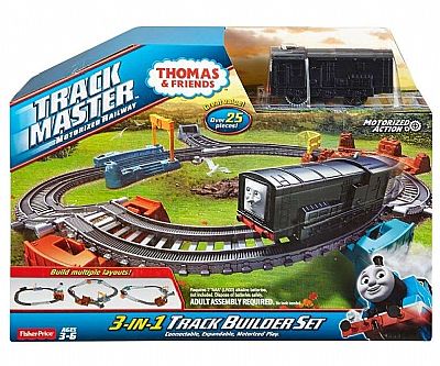 Mattel Τόμας Σιδηρόδρομος 3 Σε 1 Cff95