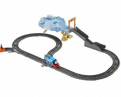 Fisher-Price Τόμας Το Τρενάκι Μηχανοκίνητα Trackmaster -Ο Βράχος Των Απολιθωμάτων Dfm51