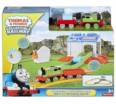 Fisher-Price Τόμας Το Τρενάκι Σετ Με Τρένα Τόμας - Κέντρο Διάσωσης Dgc07