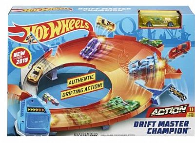 Hot Wheels Αγωνιστική Πίστα Hill Climb Champion 2 Σχέδια GBF81