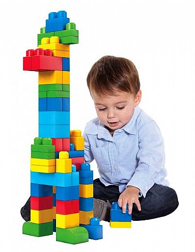 Mega Bloks Τουβλάκια - Τσάντα 60 Τεμάχια Dch55