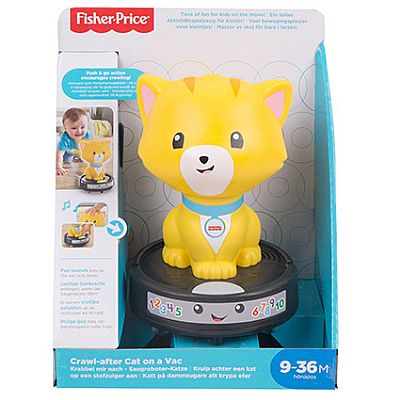 Fisher Price Laugh And Learn Σκούπα Ρομπότ Με Γατάκι Gmx70