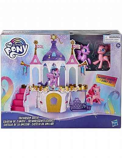 Hasbro My Little Pony Friendship Castle Κάστρο Με Twilight Sparkle Και Pinkie Pie E9919