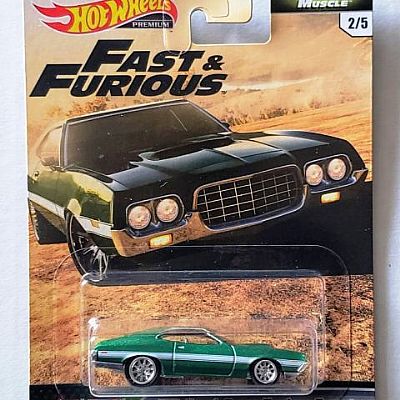 Mattel Fast Furious Hot Wheels Premium Car Model Διάφορα Σχέδια) GBW75