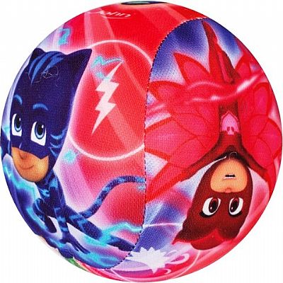 John Soft Ball 100mm Με Κουδουνάκι Pj Masks - 2 Σχέδια (1τμχ) 52890