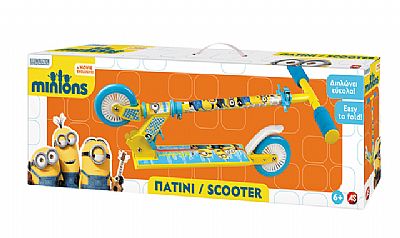 As Company Πατίνι Scooter Αναδιπλωμένο Με Ρυθμιζόμενο Ύψος Minions 50142