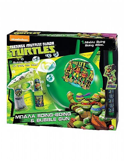 As Company Λαμπάδα Tmnt Boing Και Bubble Gun Turtles 1500-15583