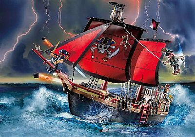 Playmobil Pirates Πειρατική Ναυαρχίδα 70411