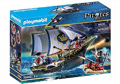 Playmobil Pirates Πλοιάριο Λιμενοφυλάκων 70412