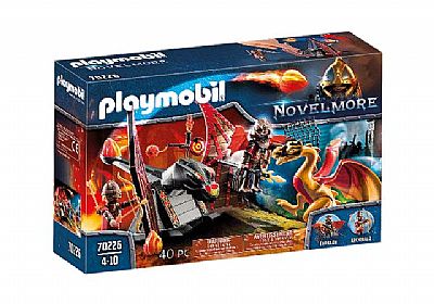 Playmobil Novelmore Ιππότες Του Μπέρναμ Με Δράκο 70226