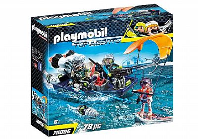 Playmobil Top Agents: Ταχύπλοο σκάφος της SHARK Team 70006
