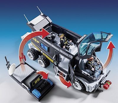 Playmobil City Action: Θωρακισμένο Όχημα Ειδικών Αποστολών 9360