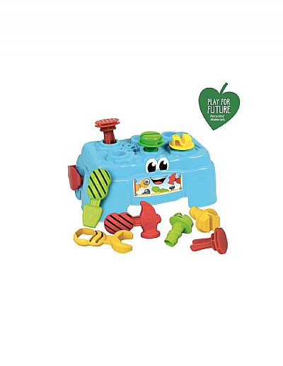 Clementoni Βρεφικό Παιχνίδι Πάγκος Εργασίας Από Ανακυκλωμένα Υλικά 17042