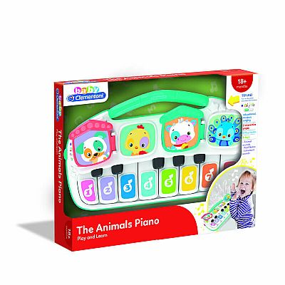 Clementoni Βρεφικό Παιχνίδι Το Πιάνο Των Ζώων 17334