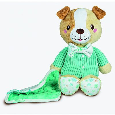 Clementoni Βρεφικό Χνουδωτό Γλυκό Σκυλάκι Σε Κουτί Δώρου 17417