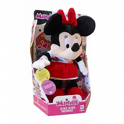 Giochi Preziosi Mickey/Minnie Mouse Club House Λούτρινα Στέλνω Φιλάκια Ήχοι/Μουσική - 2 Σχέδια Mke04000