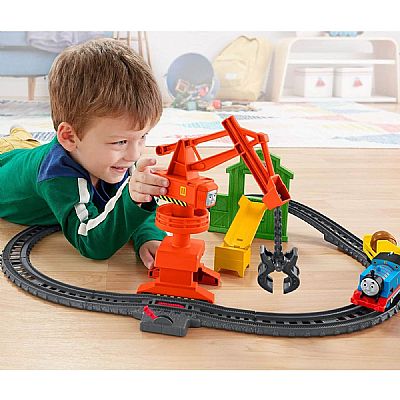 Fisher Price Thomas And Friends Crane And Cargo Μεταφορές Με Την Cassia Το Γερανό (Με Τον Τόμας) GHK83