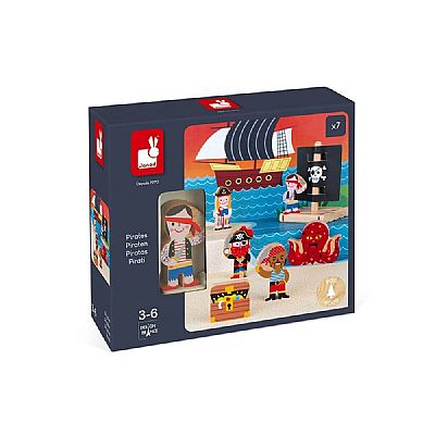 JANOD Ξύλινο Σετ - Πειρατές J08580