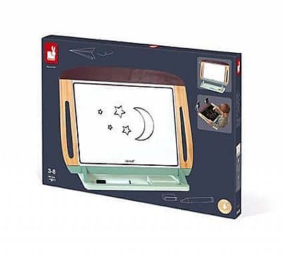 JANOD Φορητός Πίνακας 2 Σε 1 (Μαυροπίνακας Και Ασπροπίνακας) J09631