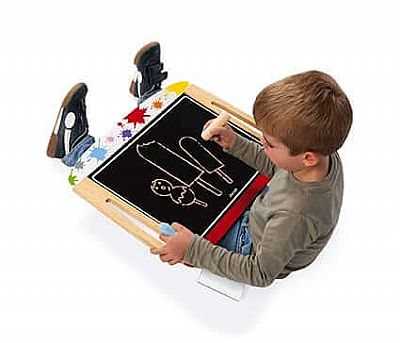 JANOD Φορητός Πίνακας 2 Όψεων (Μαυροπίνακας Και Ασπροπίνακας) J09633