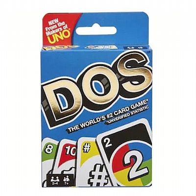 Mattel DOS Uno Οικογενειακό Παιχνίδι Τσέπης FRM36 