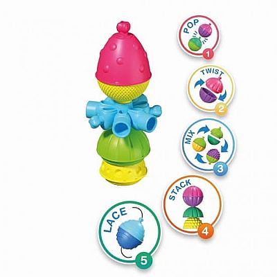 As Company Lalaboom 48τμχ Χάντρες 86129 