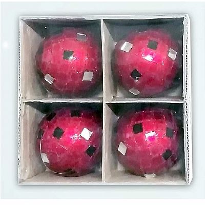 ΜΠΑΛΑ ΚΟΚΚΙΝΟ ΜΑΥΡΟ MOSAIC 10ΕΚ Σ/4