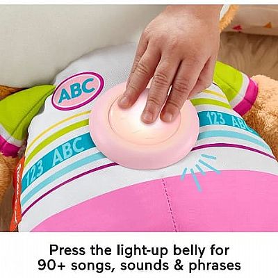 Mattel Μεγάλο Εκπαιδευτικό Σκυλάκι Smart Stages - Ροζ Hcj38