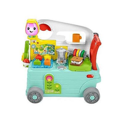 Mattel Εκπαιδευτικό Τροχόσπιτο 3 Σε 1- Smart Stages Hck81