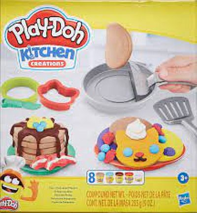 Hasbro Play-Doh Kitchen Creations: Flip 'n Pancakes Playset (F1279)
