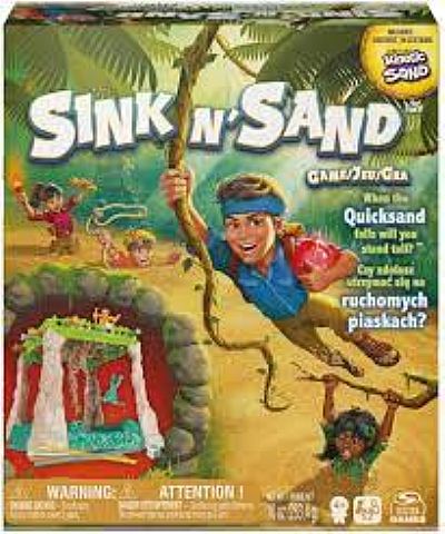 6065695 Spin Master Board Game: Sink N' Sand Game (6065695)