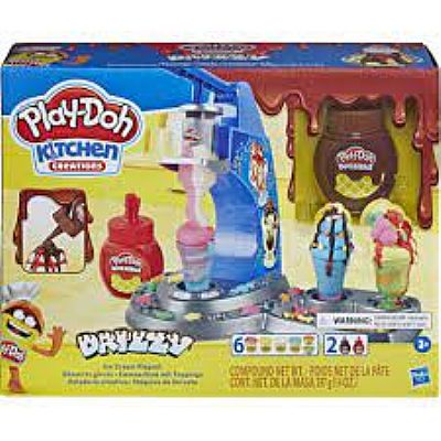 Hasbro Play-Doh Kitchen Creations - Drizzy Ice Cream Playset (E6688)
