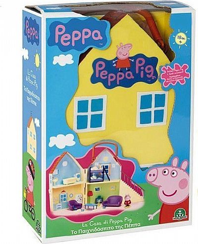 Giochi Preziosi Peppa Pig Σπίτι Με 1 Φιγούρα Gph01469/Gr