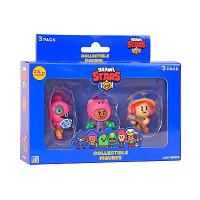 BRW2021 P.M.I. BRAWL STARS COLLECTIBLE FIGURES - 3 PACK