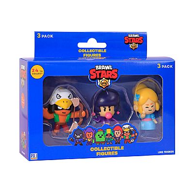 BRW2021 P.M.I. BRAWL STARS COLLECTIBLE FIGURES - 3 PACK