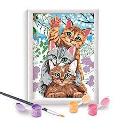 AS Company 41010 Paint & Frame Funny Kitties