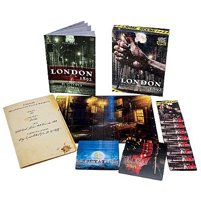 21701 Επιτραπέζιο Crime Scene London 1892