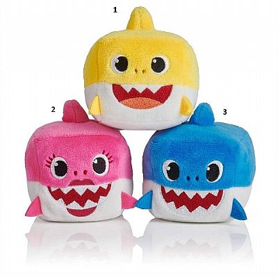 Giochi Preziosi Baby Shark Λούτρινο Cubes Με Ήχους - 3 Σχέδια Bah00000