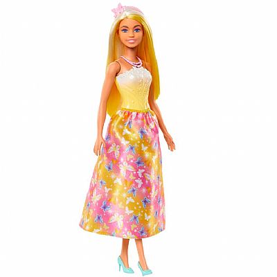 Mattel HRR09 BARBIE ΝΕΑ ΠΡΙΓΚΙΠΙΣΣΑ ΠΟΡΤΟΚΑΛΙ ΑΝΤΑΥΓΕΙΕΣ