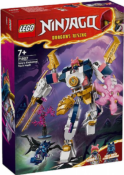 71807 LEGO NINJAGO: Sora's Elemental Tech Mech Toy
