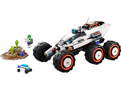 LEGO CITY: SPACE EXPLORER ROVER AND ALIEN LIFE (60431)