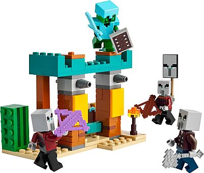 LEGO Minecraft: The Illager Desert Patrol (21267)